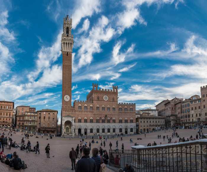 Italia, Toscana, Siena, Piazza del Campo